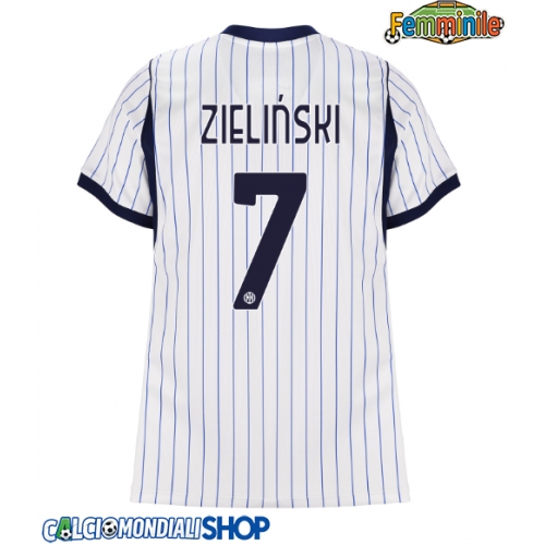 Maglie da calcio Inter Milan Piotr Zielinski #7 Seconda Maglia Femminile 2026-27 Manica Corta